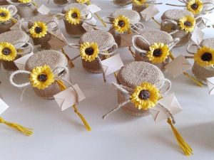 lembrancinha girassol casamento