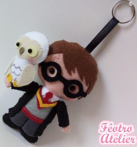 lembrancinha harry potter feltro