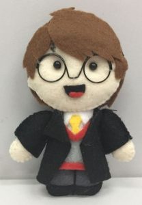 lembrancinha harry potter feltro