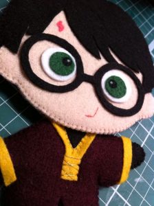 lembrancinha harry potter feltro