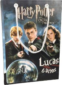 lembrancinha harry potter sacolinha