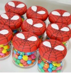 lembrancinha homem aranha simples