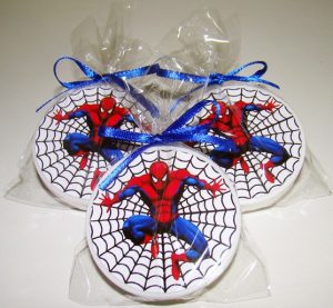 lembrancinha homem aranha latinha