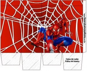 lembrancinha homem aranha para imprimir