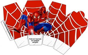 lembrancinha homem aranha para imprimir