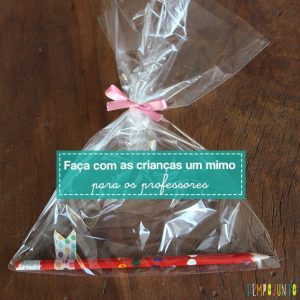 lembrancinha para professores final de ano