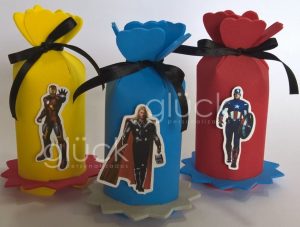 lembrancinha vingadores eva