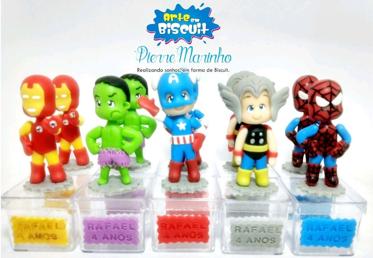 Lembrancinha Vingadores: 60 Modelos Incríveis para se Inspirar!