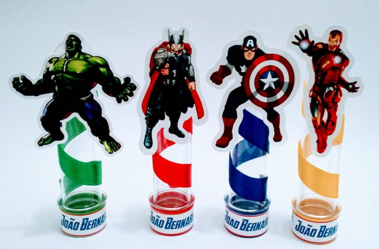 Lembrancinha Vingadores: 60 Modelos Incríveis para se Inspirar!
