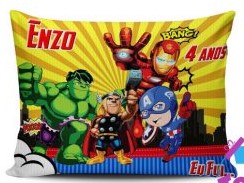 lembrancinha vingadores personalizada