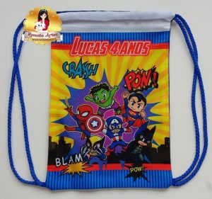 lembrancinha vingadores personalizada