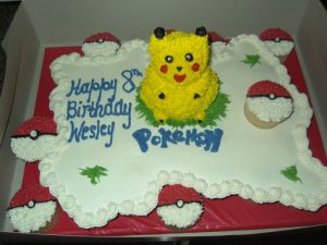 Bolo Pikachu Chantilly