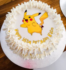 Bolo Pikachu Papel arroz