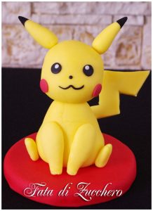 Bolo Pikachu Topo de bolo