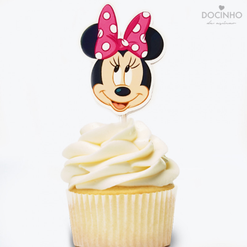 cupcake minnie Com Topper