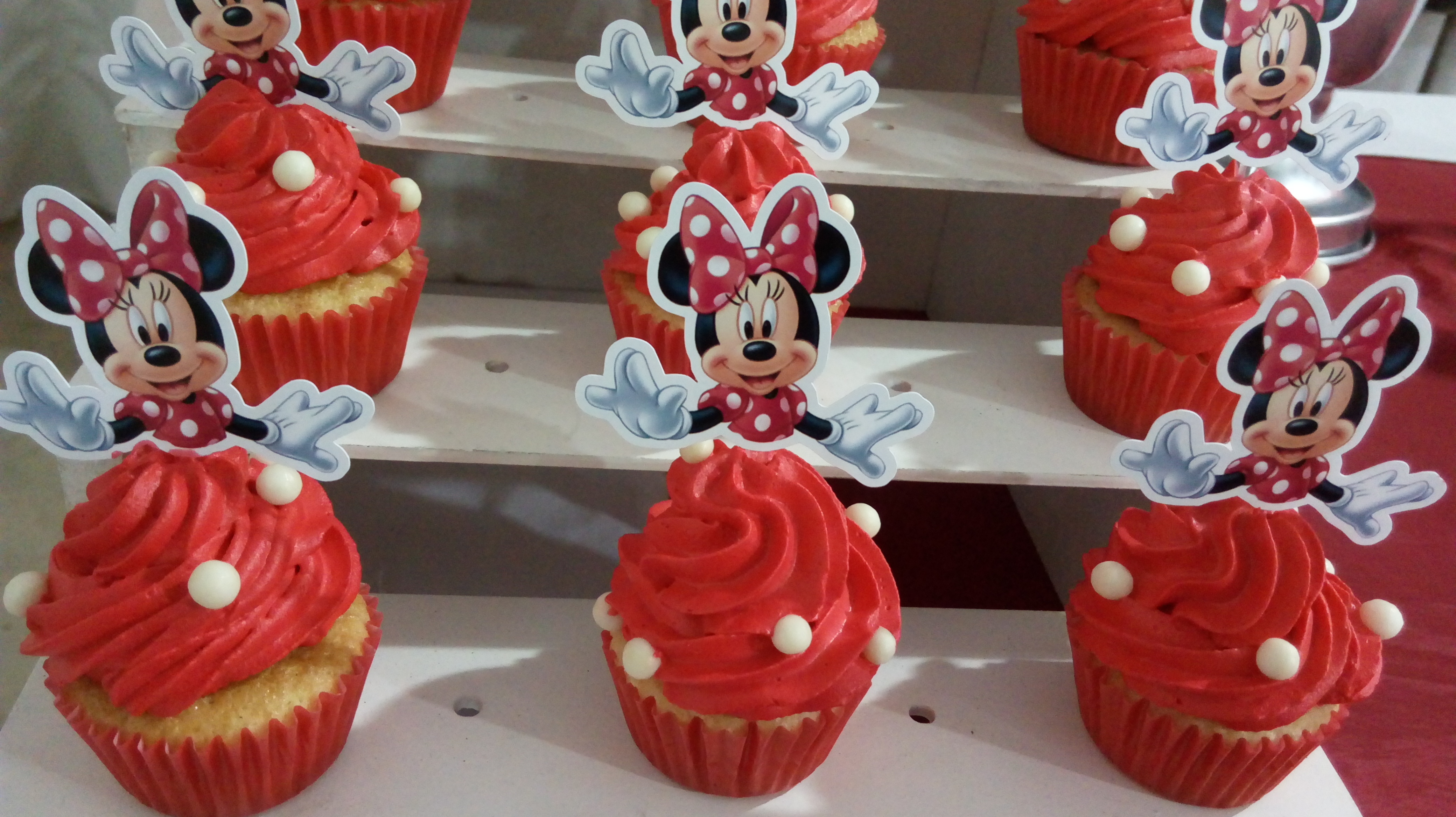 cupcake minnie Com Topper