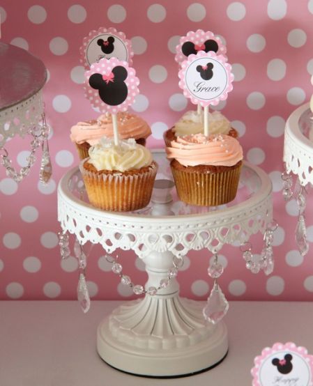 cupcake minnie Com Topper