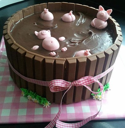bolo de aniversário Engraçado