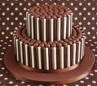 bolo de aniversário Chocolate