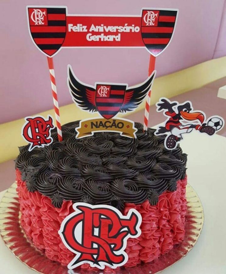 bolo de aniversário Flamengo