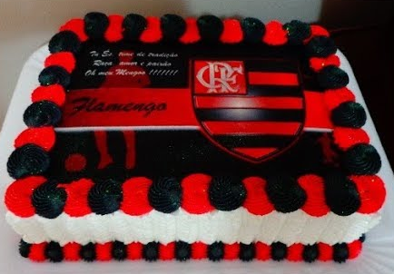 bolo de aniversário Flamengo