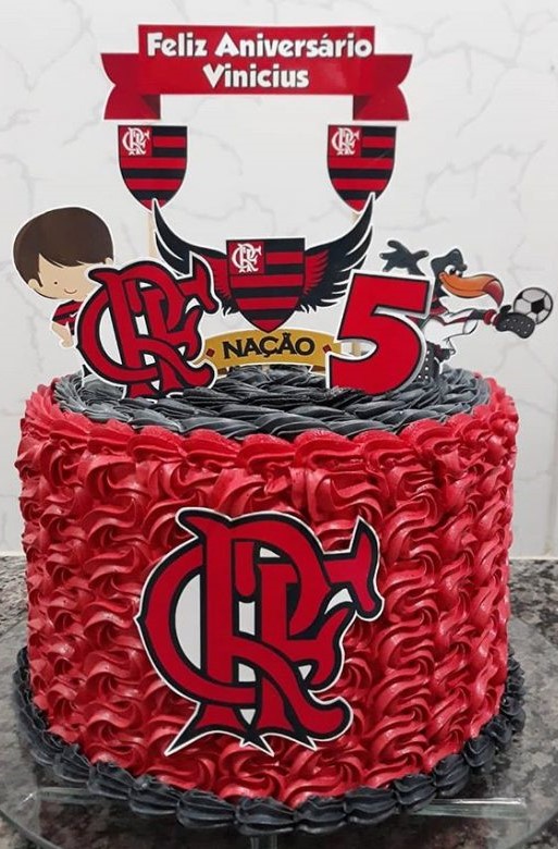 bolo de aniversário Flamengo