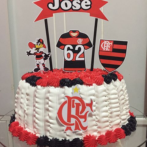 bolo de aniversário Flamengo