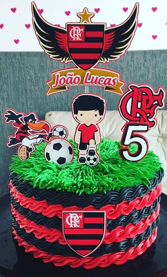 bolo de aniversário Flamengo