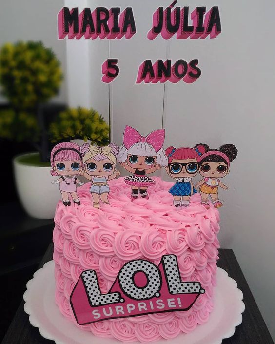 bolo de aniversário Lol