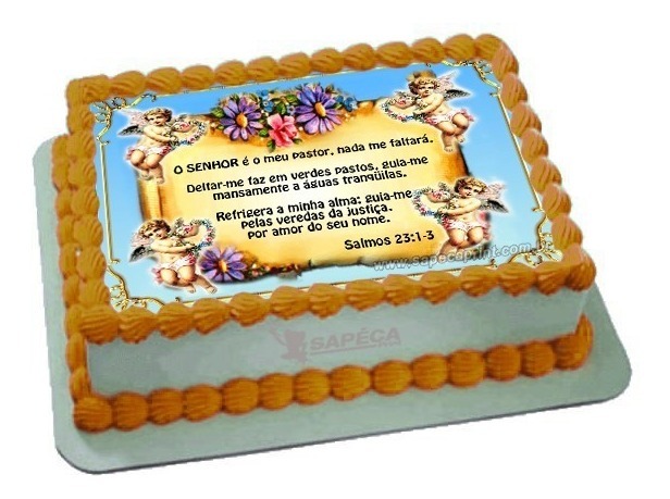 bolo de aniversário Mensagem