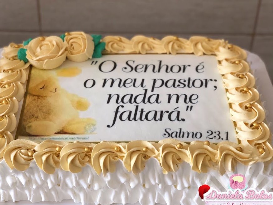 bolo de aniversário Mensagem