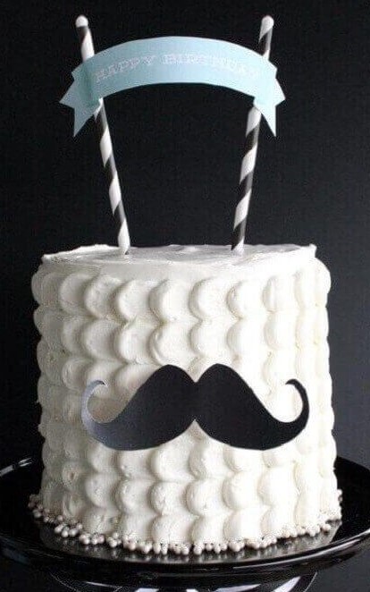 bolo de aniversário Homem