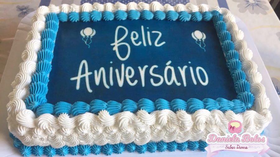 bolo de aniversário Homem