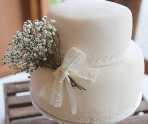 bolo de casamento simples Simples