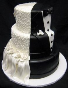 bolo de casamento pasta americana