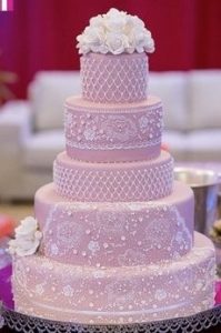 bolo de casamento fake