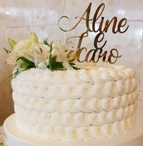 bolo de casamento civil