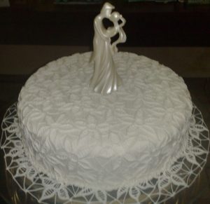 bolo de casamento 1 andar