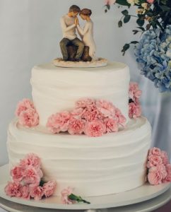 bolo de casamento 2 andares