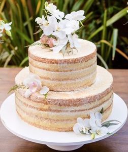 bolo de casamento simples