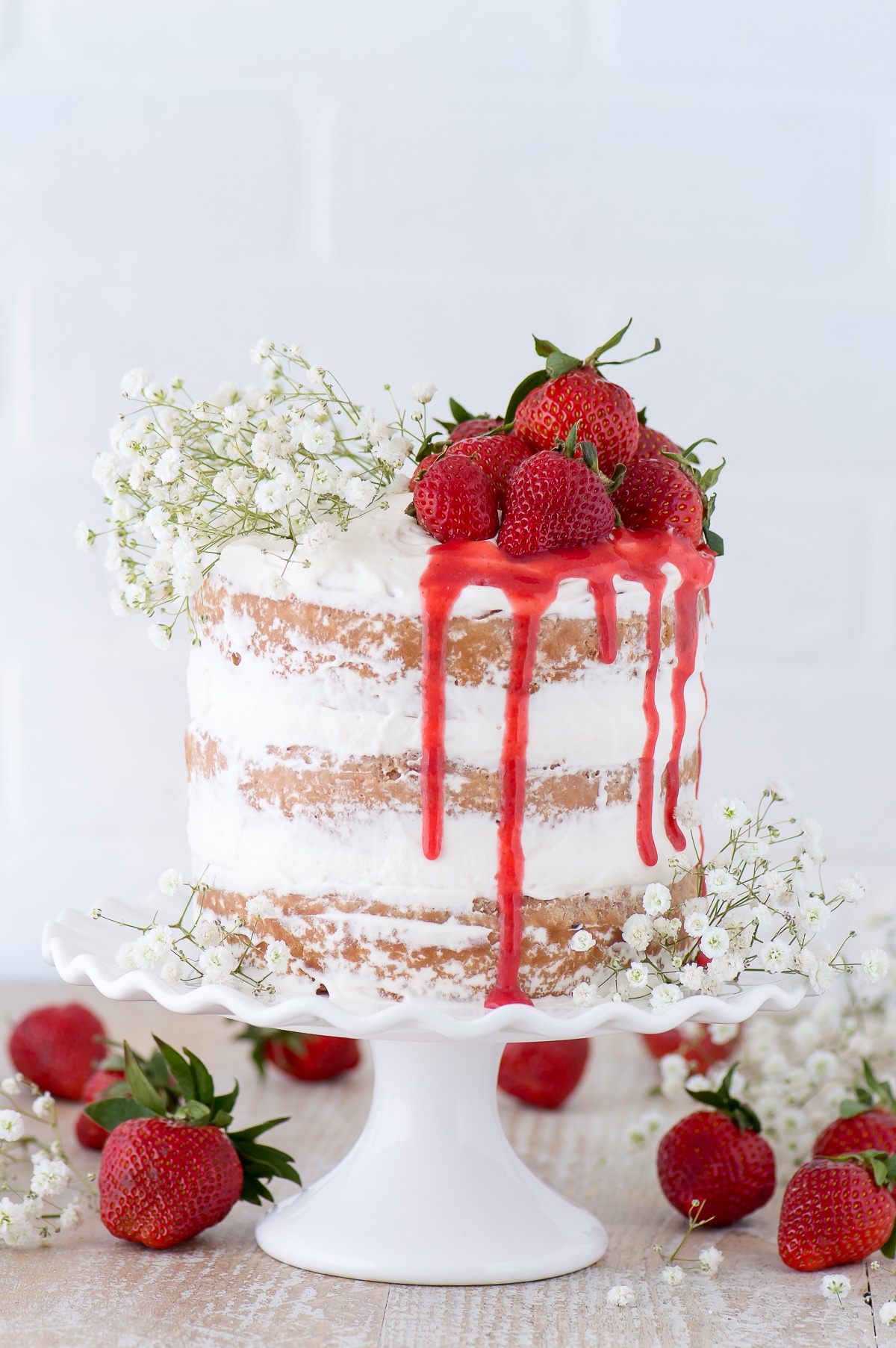 bolo de casamento rustico Simples