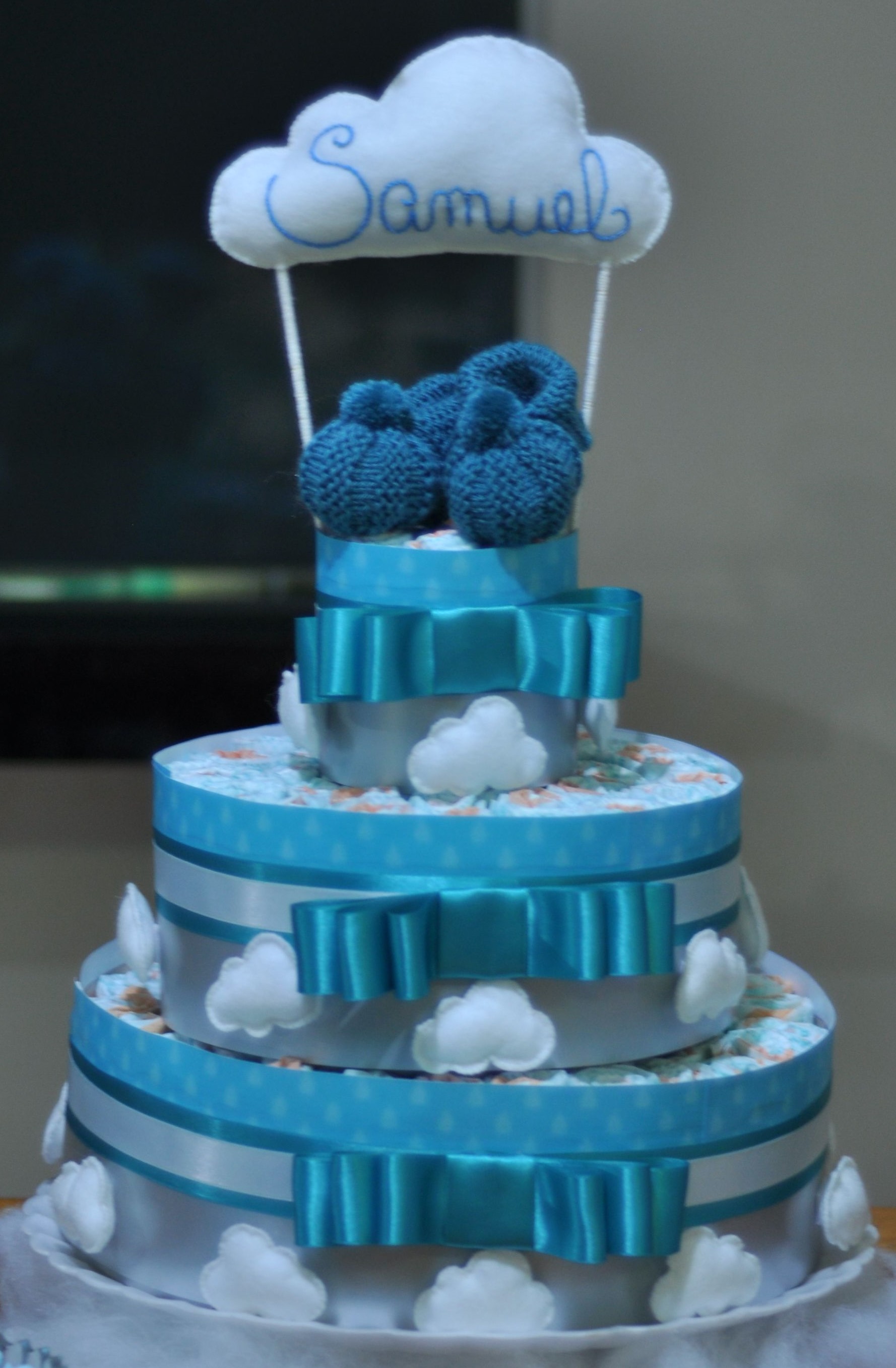 Bolo De Fraldas 150 Modelos Fofos Para Se Inspirar