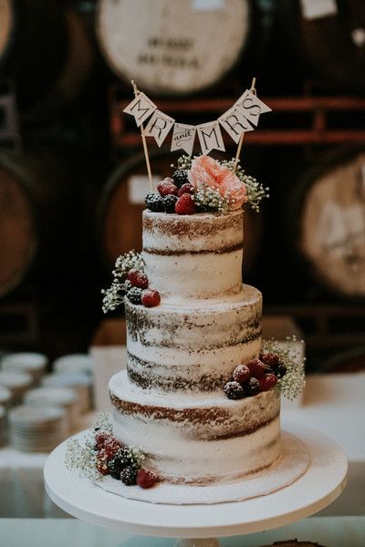 Bolo rústico Casamento