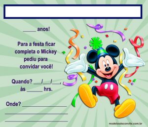 convite aniversário infantil Editável