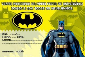 convite aniversário infantil Editável