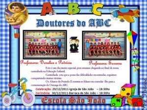 convite formatura ABC