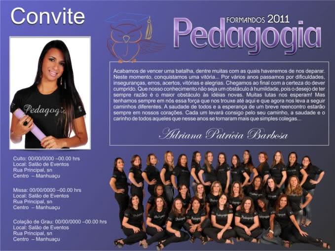 Convite Formatura: 100 Modelos Para Celebração!