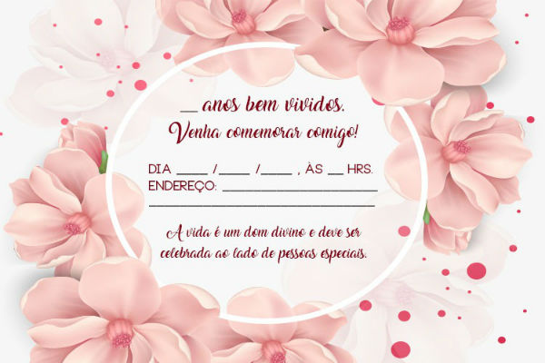 Convite floral Editarconvite floral Editar