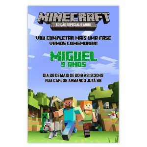 convite minecraft Virtual