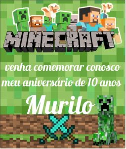 convite minecraft Virtual